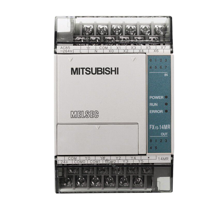 全新三菱PLC FX1N-14MR-001 24/40/60MT/-D/-ES/UL可编程控制器