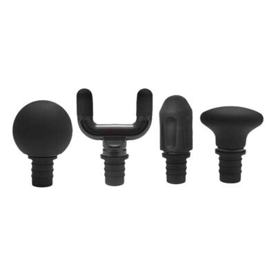 筋膜枪配件头通用12-13/15-16/18-19mm直径硅胶替换改装按摩头