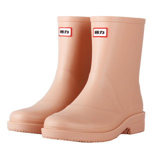回力雨鞋女款成人水鞋女新款雨靴时尚款外穿胶鞋防水防滑短筒水靴