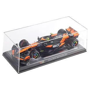 比美高1:24迈凯伦F1车模MCL38方程式合金模型2024正版大号f1赛车
