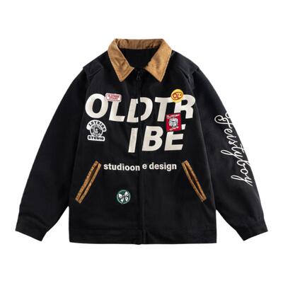 TIRED翻领春季宽松夹克