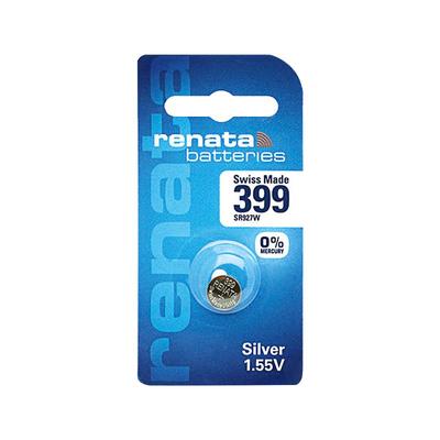 Renata瑞士手表电池399 SR927W ag7 D395 SR57适用于西铁城280-44卡西欧EF-500SR927天梭T17.1.986.32