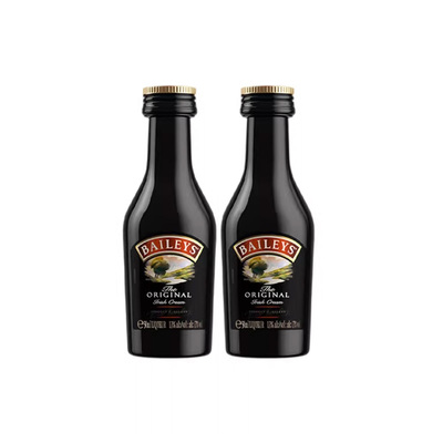 【天猫U先】百利甜酒原味50ml*2