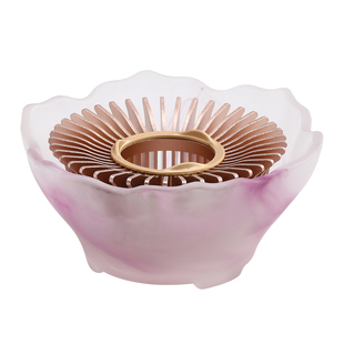 2025新款烛火温茶炉女暖茶器保温底座琉璃蜡烛铝合金垫温茶炉加热