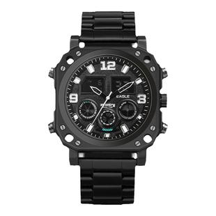 Infantry鹰轰钢铁之心运动户外电子机芯不锈钢男款手表情人节礼物