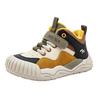 天美意儿童冬季加绒棉鞋