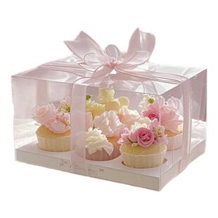 女神节6粒纸杯蛋糕包装盒12粒520杯子蛋糕盒六/十二个装马芬盒