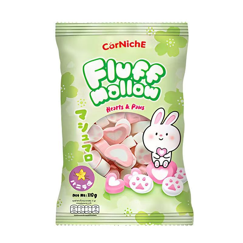 菲律宾进口可尼斯香草棉花糖