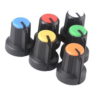 AG1系列电位器旋钮 可调电阻帽子 红橙黄绿蓝白色 多色可选