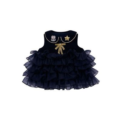 女童马甲连衣裙冬款公主裙