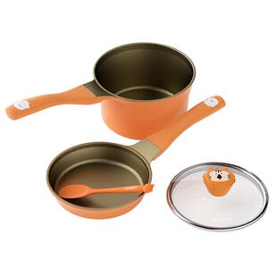 迪迪尼卡辅食锅迪迪尼卡陶瓷平底锅小奶锅搪瓷煎锅宝宝婴儿煎煮锅