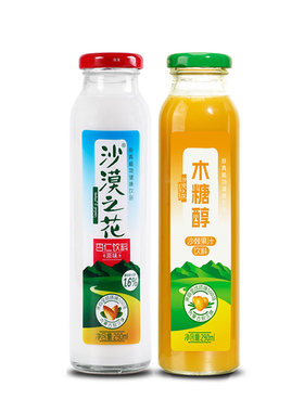 沙漠之花内蒙古杏仁露沙棘汁组合