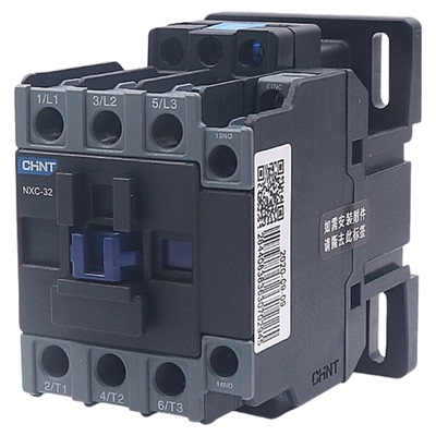 正泰昆仑交流接触器NXC-32 32A安1开1闭兼CJX2-3210 01 220V 380V