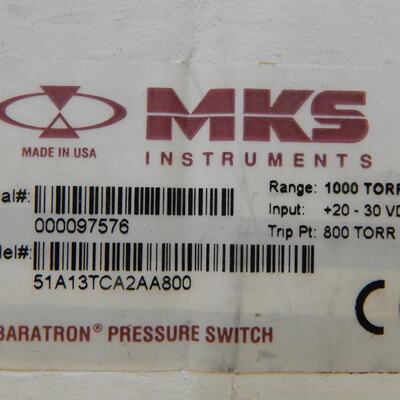 MKS Instruments 51A13TCA2AA800—议价