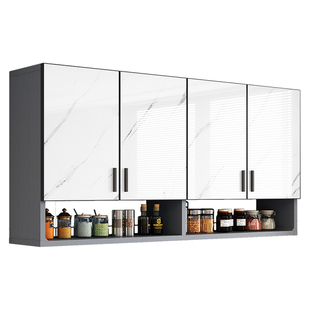 厨房吊柜太空铝阳台墙壁柜铝合金卫生间浴室收纳柜厨房挂柜储物柜