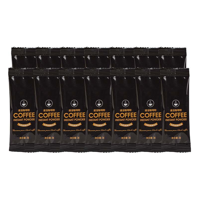 美式黑咖啡0蔗糖0脂咖啡防困减苦燃咖啡健身代餐提神运动速溶咖啡