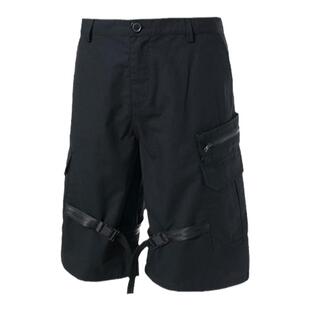 ENSHADOWER隐蔽者夏季机能伞兵雪地迷彩短裤男国潮宽松工装五分裤