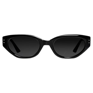 rococo章若楠同款猫眼墨镜女款偏光太阳眼镜旅游遮阳防晒防紫外线