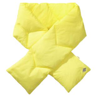 NOTHOMME户外冬800蓬90白鸭绒防寒保暖护颈围脖纯色羽绒围巾