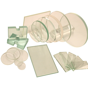 定制加工钢化玻璃方形圆形超薄实验室超白耐高温光学镀膜小玻璃片