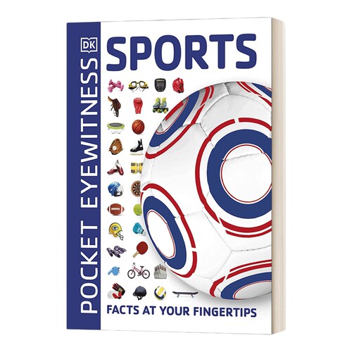 目击者口袋系列 体育 英文原版 Pocket Eyewitness Sports  DK出品 英文版 进口英语原版书籍