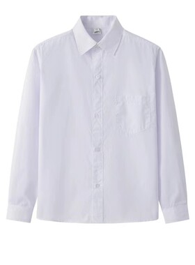 中小学生校服衬衫长袖衬衣演出服