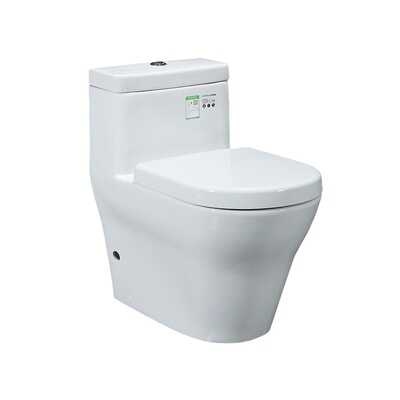 toto连体式全包坐便器