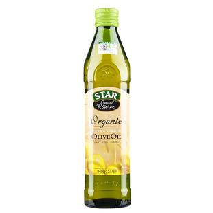 24.5月新油星牌原装进口有机特级初榨橄榄油500ml食用油生饮凉拌