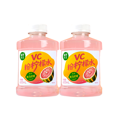 vc粉柠檬水鲜榨畅饮6瓶装