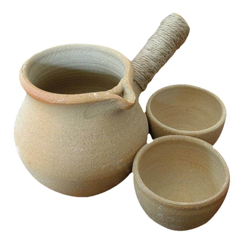 煮茶、烤茶粗陶送云南散茶一份