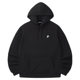 FILA FUSION斐乐潮牌连帽卫衣26秋季新款男女情侣款宽松运动上衣