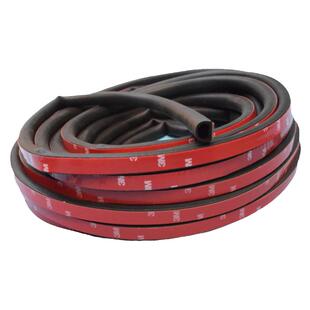 D型带翅汽车隔音条发动机机盖密封胶条 防尘防水缝隙条引擎盖压条