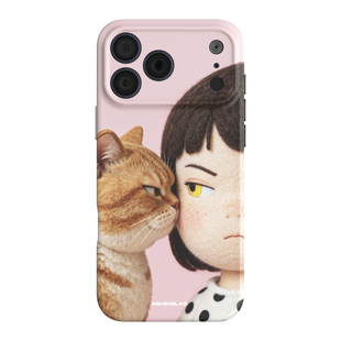 看我眼神 适用iPhone17ProMax软壳苹果16华为mate70p精孔磨砂小米15小众不撞壳15plus全包P60防摔13艺术P70p