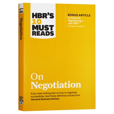 哈佛商业评论管理必读 商务谈判 英文原版 HBR's 10 Must Reads on Negotiation 英文版进口原版英语书籍