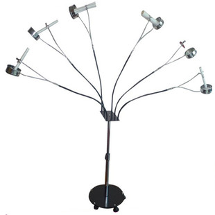 雷火灸六头艾灸仪器不锈钢立式落地支架接灰网夹子防烫熏灸全身