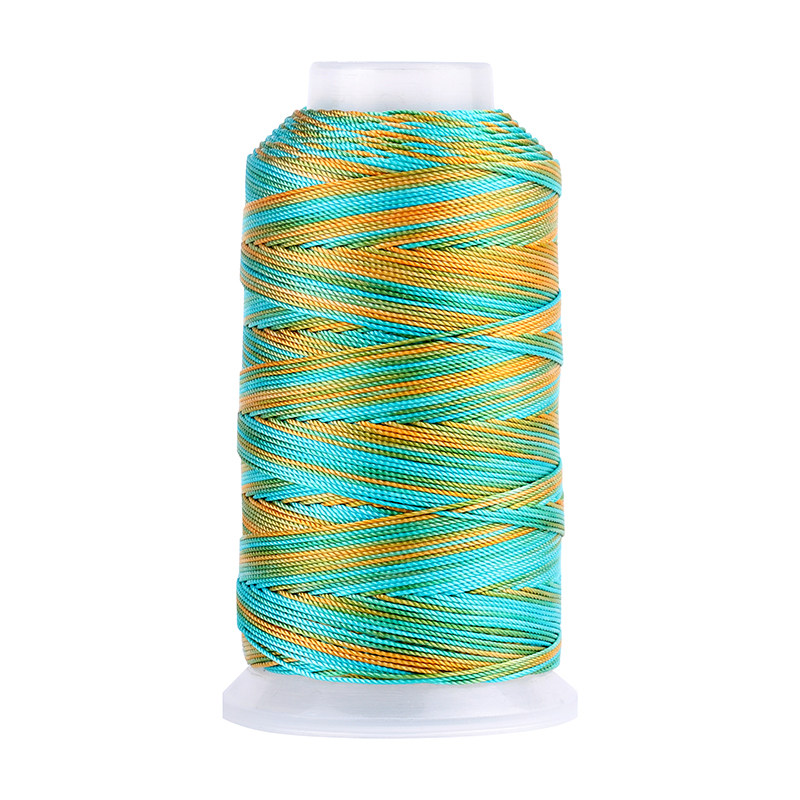 金泉华亮光股线编织材料国风色