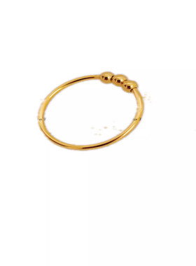 HuoTing钛钢高保色戒指防过敏