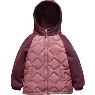 雅鹿儿童轻薄羽绒服男童女童宝宝2025新款小童大童秋冬季薄款外套