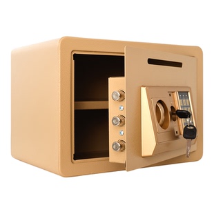 存钱罐2025新款只进不出投币式小型电子保险柜储蓄罐防盗保险箱