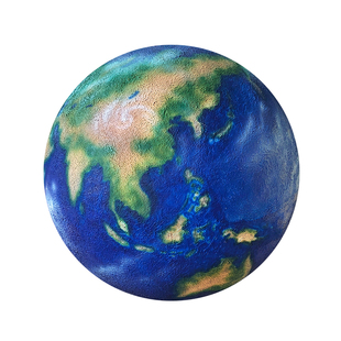 星空八大行星太阳系模型星球灯户外发光浮雕月亮球落地科技装饰灯