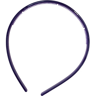 韩国进口 AZNAVOUR AZ 经典纯色系黑色白色浅棕发箍 0.9cm