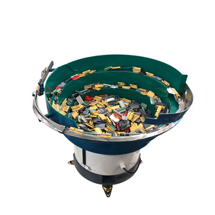 振动盘自动送料机纽扣电子螺丝螺母塑胶垫片圆形震动盘上料机定制