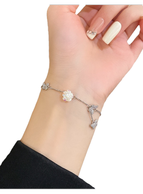 韩国手链微镶锆石小清新