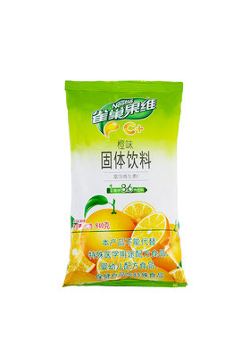雀巢果维C橙子味固体饮料