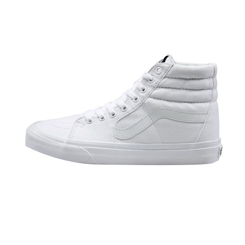 VANS SK8 HI纯白高帮 经典款男鞋女鞋中性帆布鞋休闲鞋VN-0D5IW00