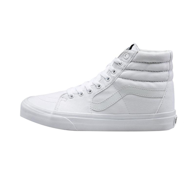 VANS SK8 HI纯白高帮 经典款男鞋女鞋中性帆布鞋休闲鞋VN-0D5IW00