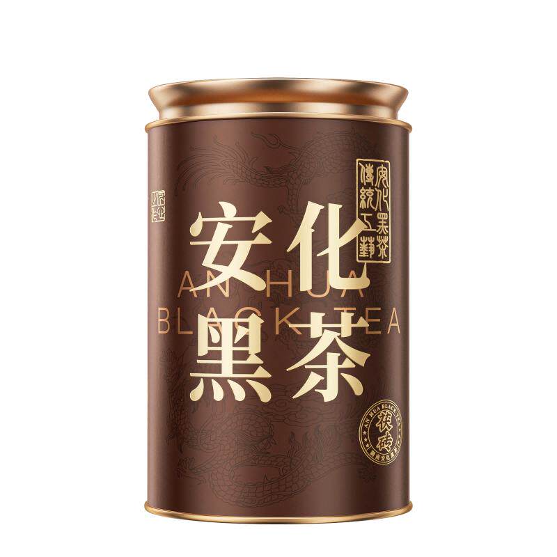 七春安化黑茶黑砖茶小罐装湖南手工茯茶熟茶自己喝送礼