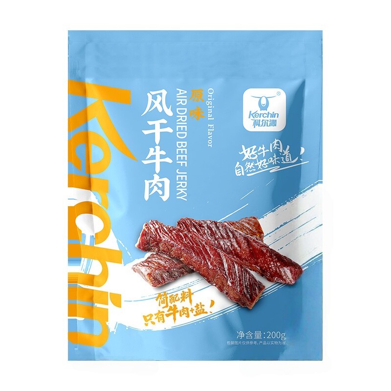 科尔沁风干牛肉干0添加防腐剂