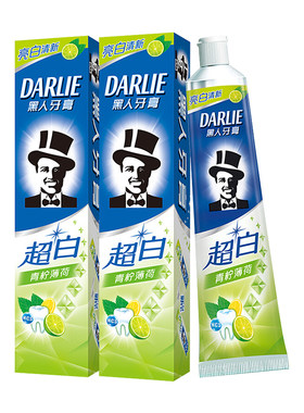 黑人青柠薄荷140g清新口气牙膏