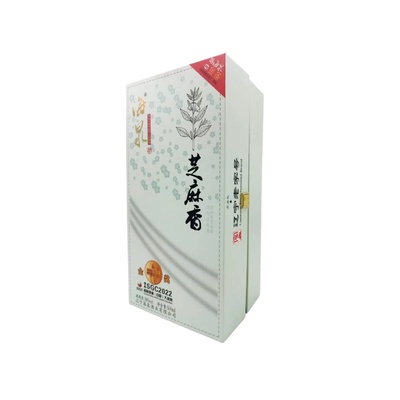 纯粮酿造海泉芝麻香38度礼盒白酒